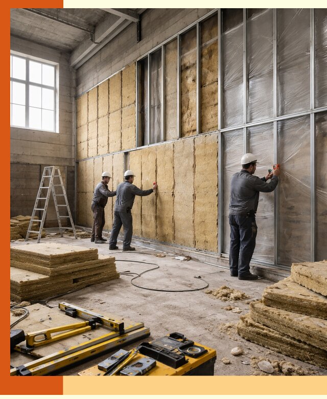Утепление спортивного зала в Чернушке качественно и недорого